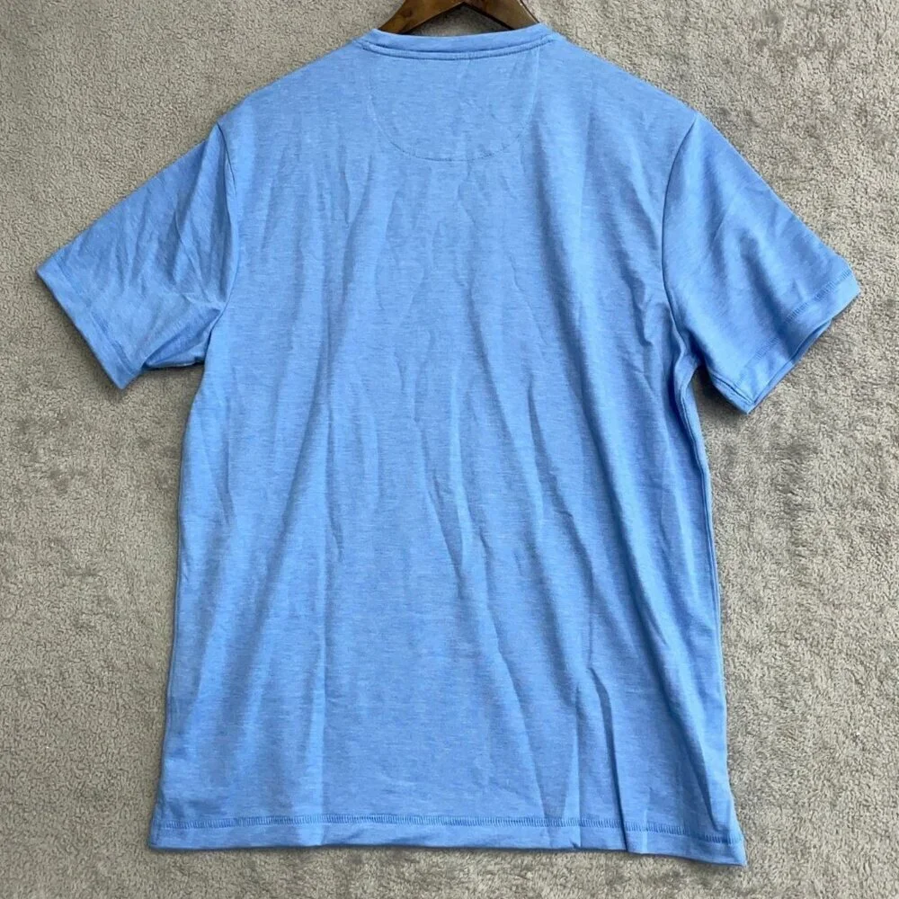 NWOT Lands' End Men's M Blue Crew Neck T-Shirt